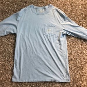 ✨southern tide blue and lime green long sleeve✨